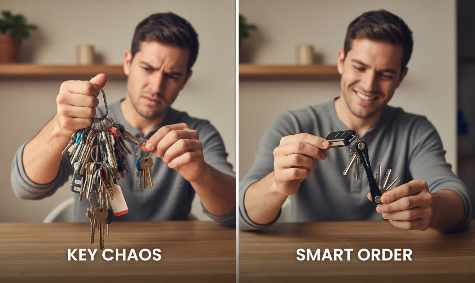Keysmart Key Holder for Keychain benefits