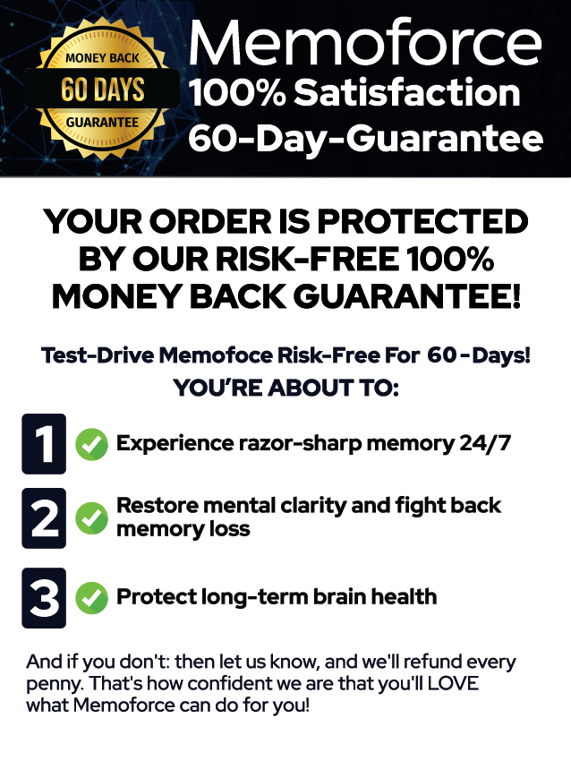 MemoForce Money Back 