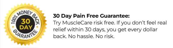 MuscleCare guarantee