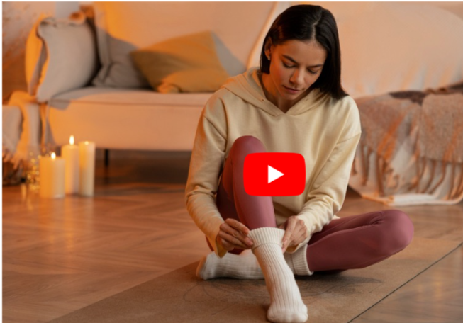 One Minute Sock Trick Toe Fungus