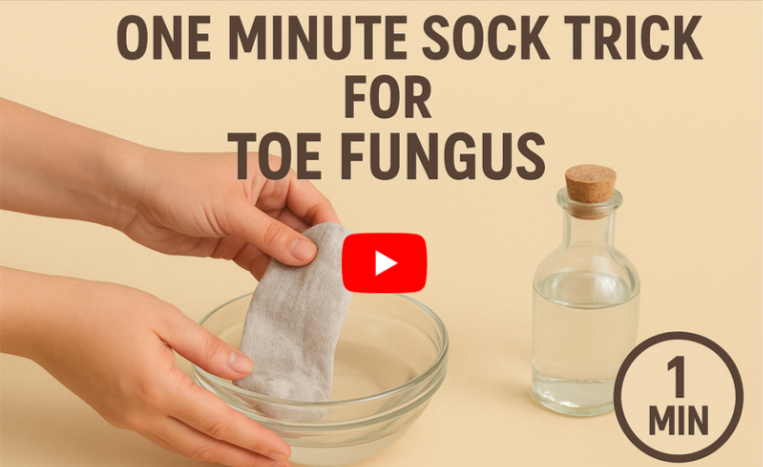 One Minute Sock Trick