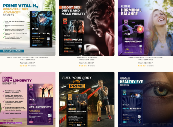 Prime Health Direct our products