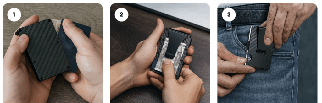 RFID Wallet CardShield Usage