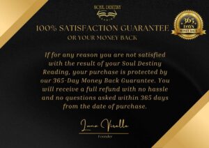 Soul Destiny Reading-Money back Guarantee