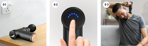 TheraOne Pro Massage Gun Australia uses
