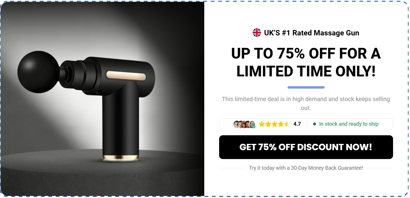 TheraOne Pro Massage Gun UK buy