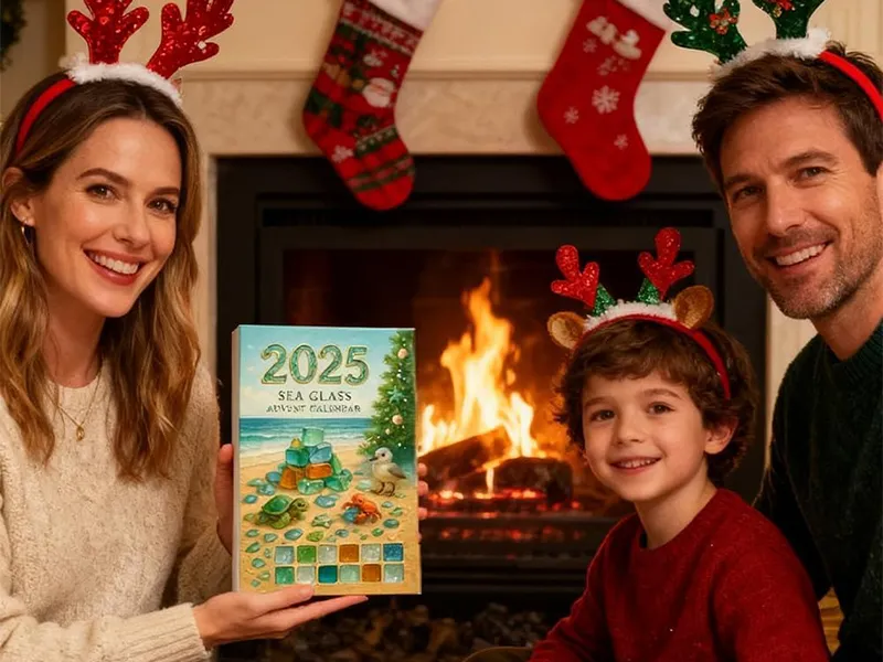 Vueeze 2025 Sea Glass Advent Calendar benefits