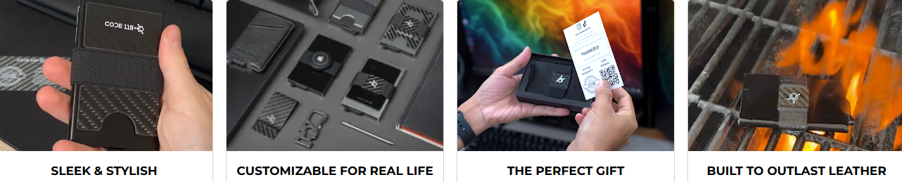 Code 118 Wallet inside