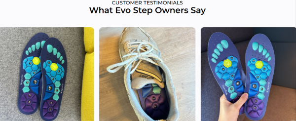 EvoStep Insoles Ireland users