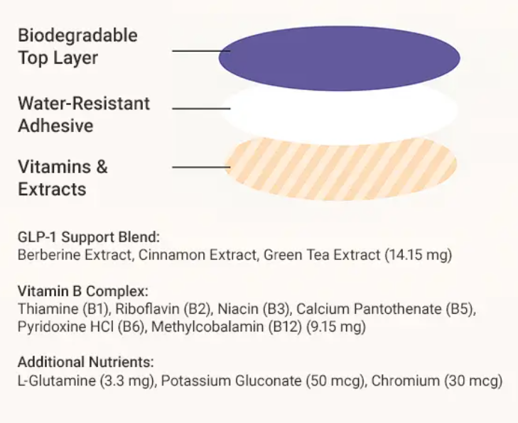 Gentle Patches GLP-1 Ingredients