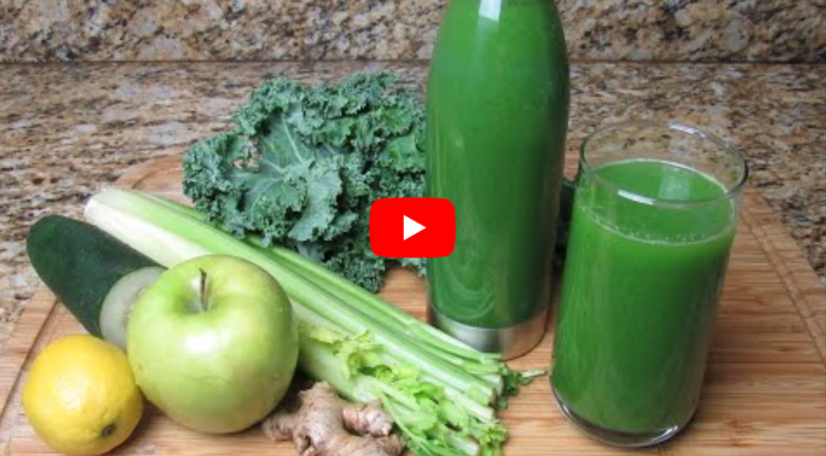 Green Juice Recipe for Glowing Skin video