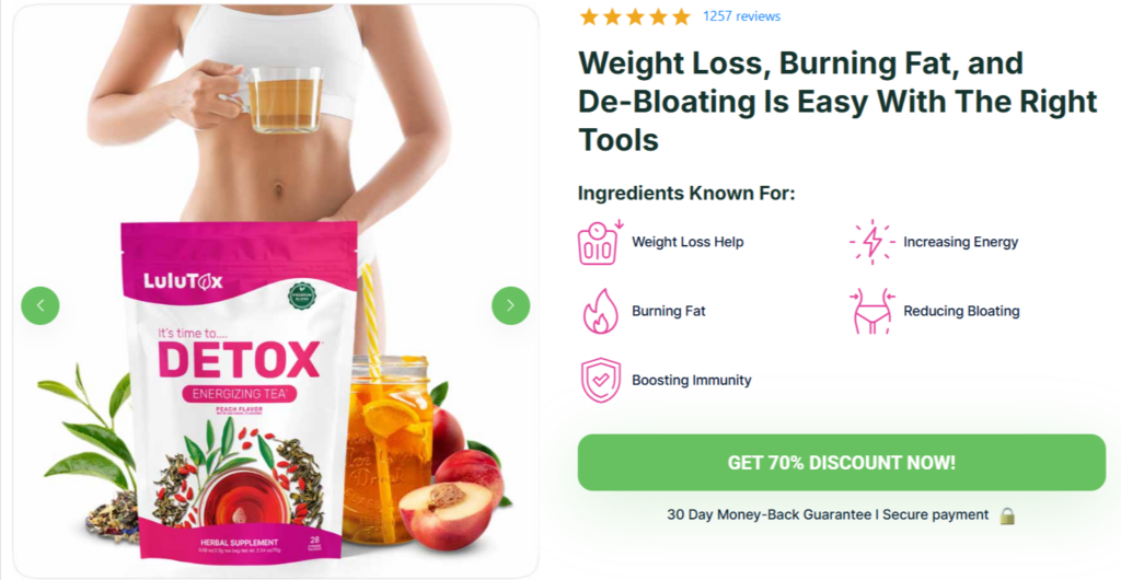 Lulutox Detox Tea