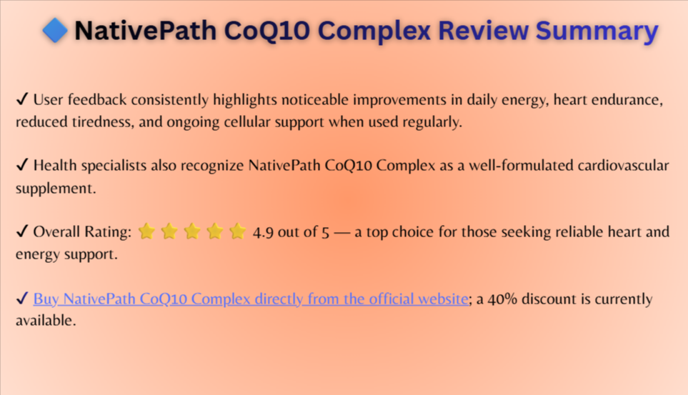 NativePath-CoQ10-Complex-Review-