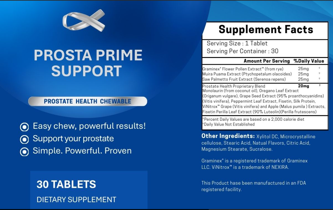 Prosta Prime Support Supplement
