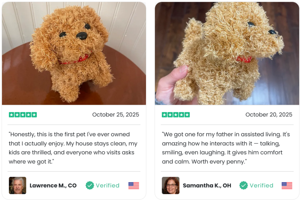 RoboPaw Robot Puppy Customer Says