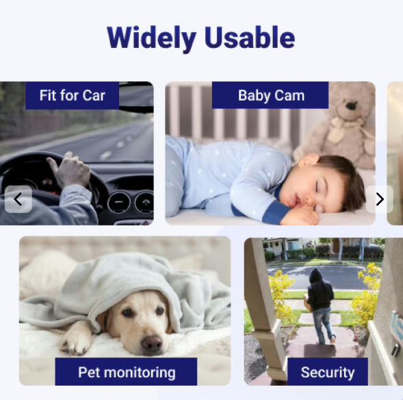 SpyFoucs Mini Wifi Camera Feature
