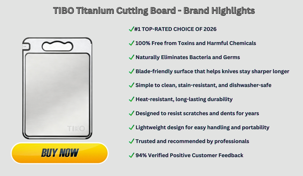 TIBO Titanium Cutting Board Reviews