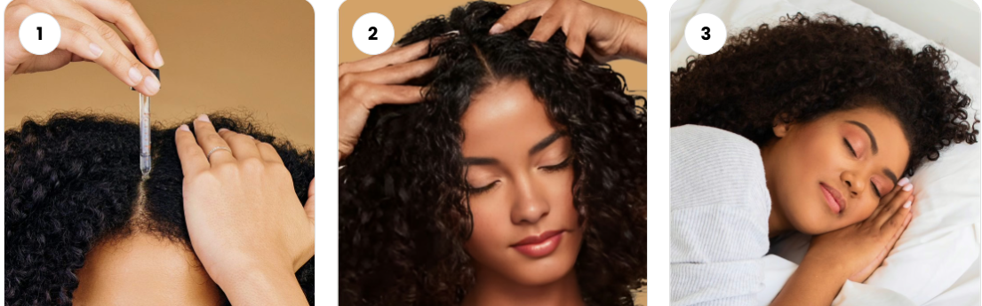 WellaNaturals-Hair-Growth-Oil use