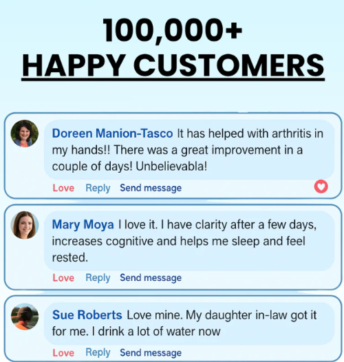 Hydrogen Water Tablets users