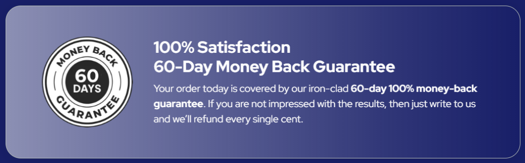 MemoryVitali guarantee