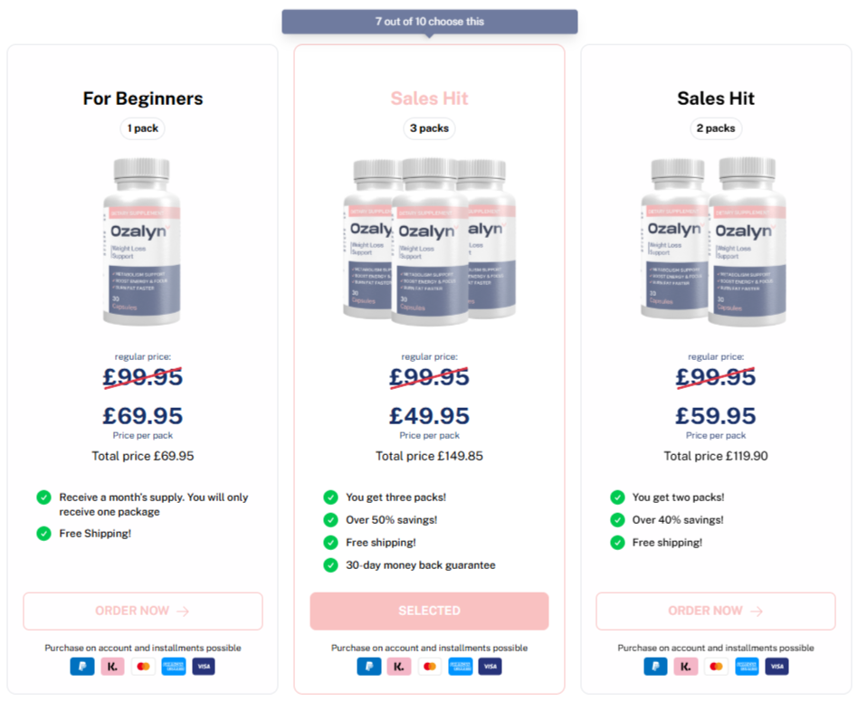 Ozalyn-Diet-UK-Pricing