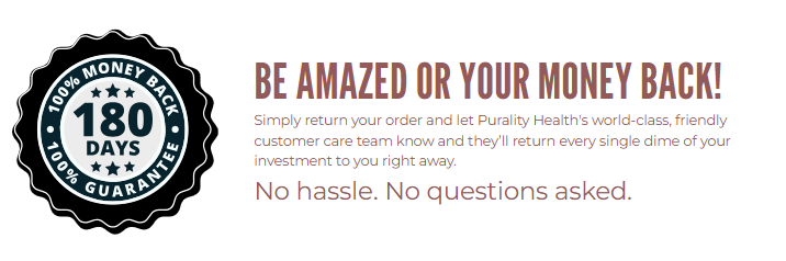 Purality Health Hair Renewal money back