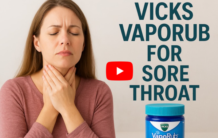 Vicks Vaporub for Sore Throat