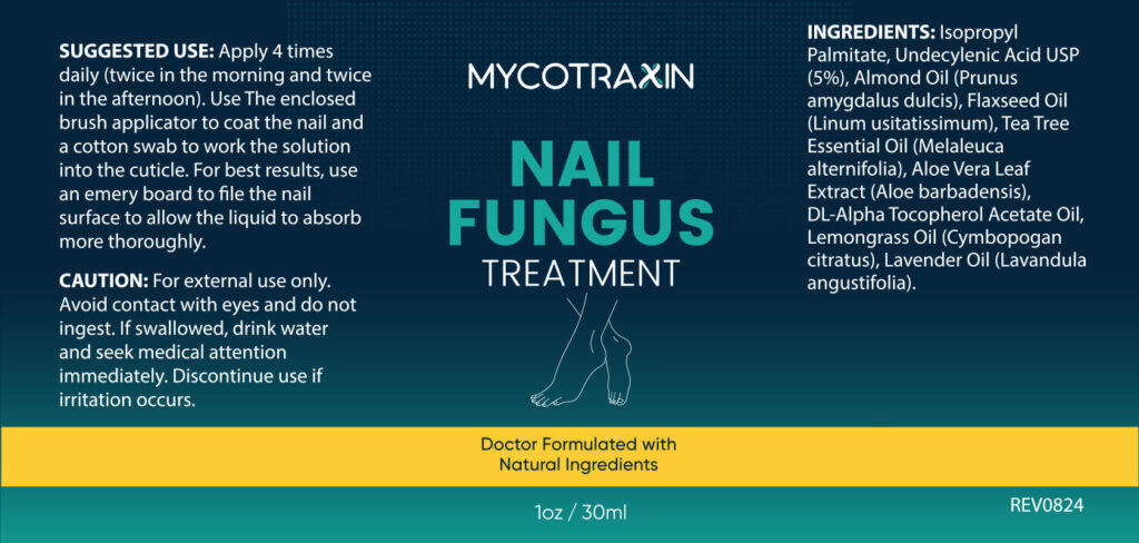 Mycotraxin ingredients