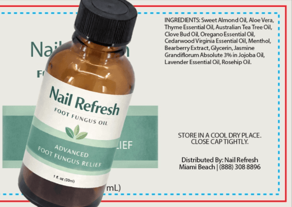 Nail Refresh supplement facts