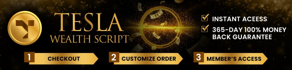 Tesla Wealth Script certificate