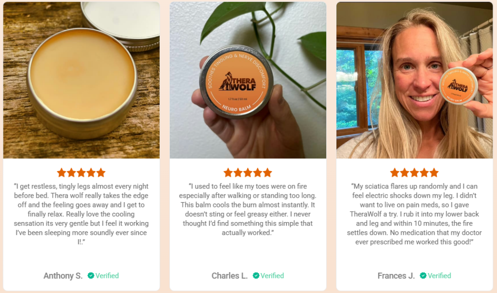TheraWolf Neuro Balm Customer Reviews