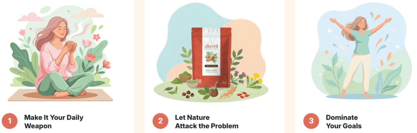 Akemi Detox Tea uses