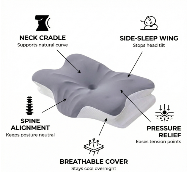 Dormiva Pillow Features