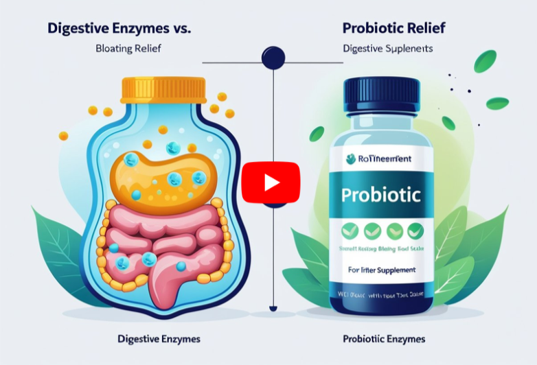 Enzymes vs Probiotics video