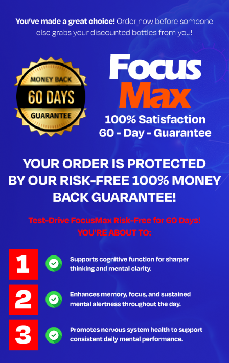 FocusMax Money Back