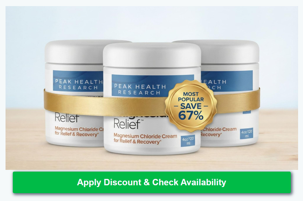 Magnesium Niacinamide Relief price