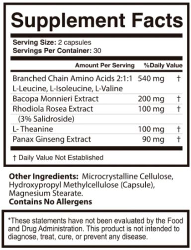 Memopezil-Ingredients-Supplement-Facts