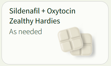 Sildenafil + Oxytocin (Zealthy Hardies)