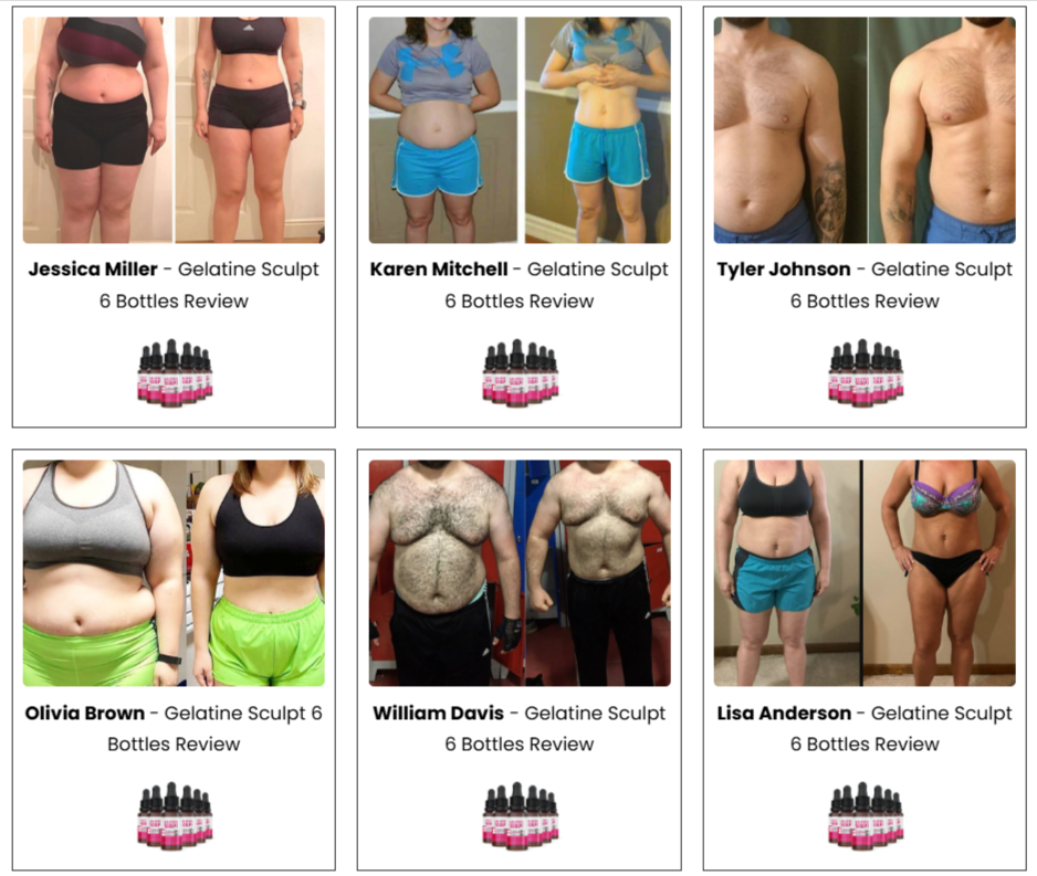 Gelatine Sculpt Real Results