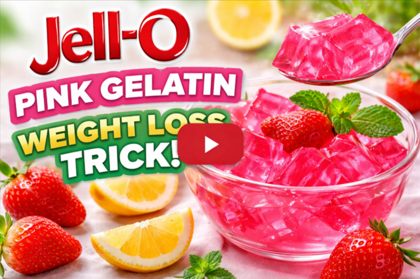 Jell-O Pink Gelatin Weight Loss Trick video