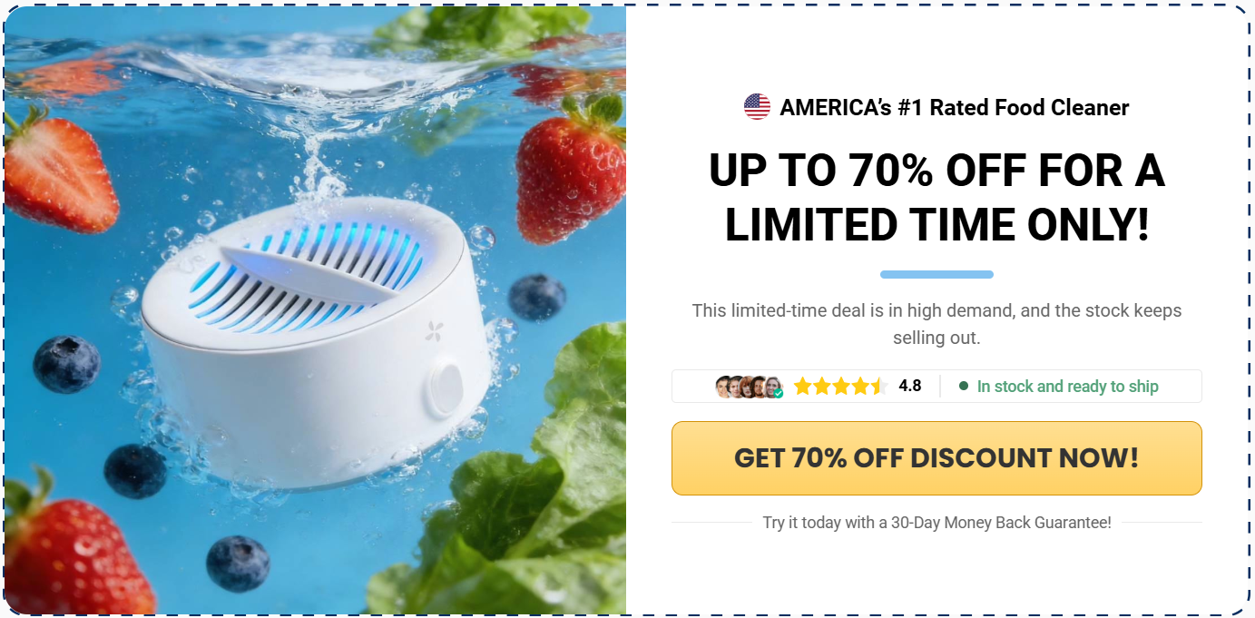 PuriBreeze Produce Cleaner Review
