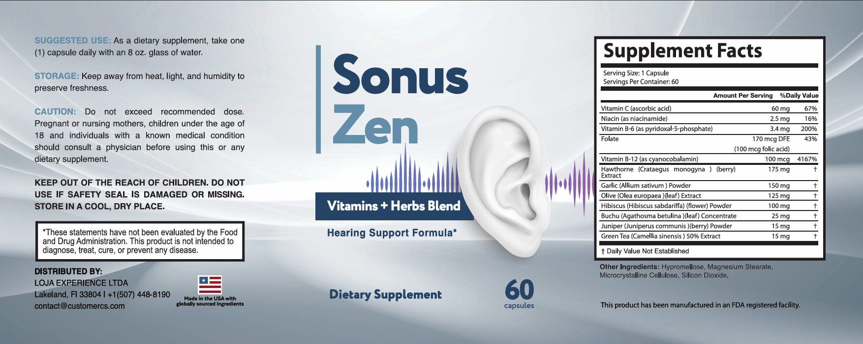 SonusZen Supplement