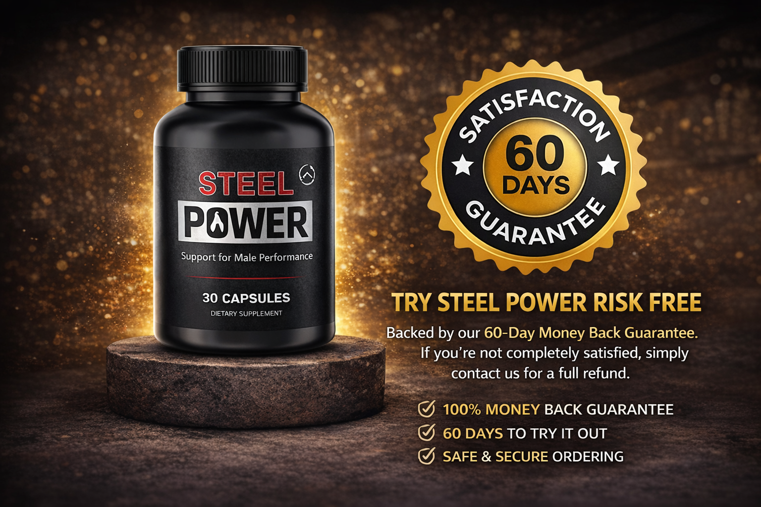 Steel Power with satisfaction guarantee