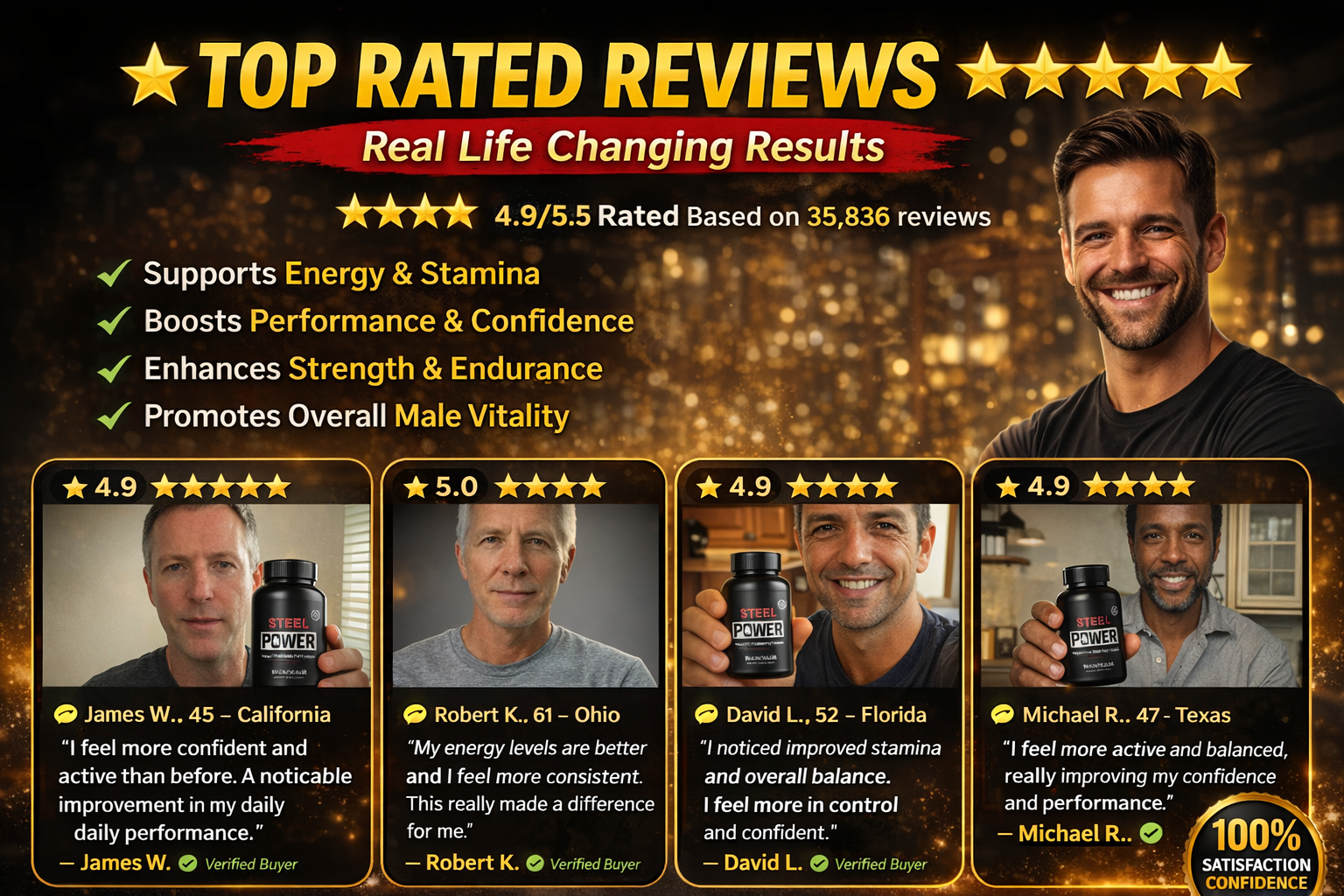 SteelPower Customer Reviews