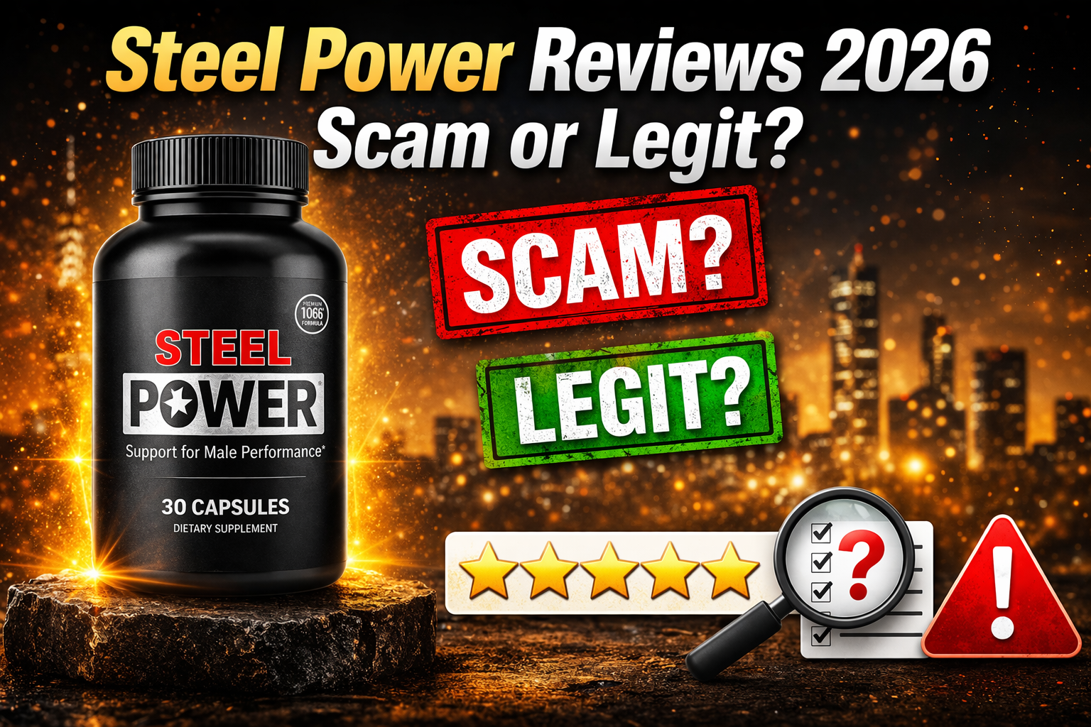 SteelPower scam legit