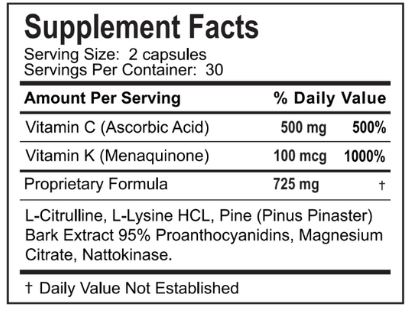 Boostaro supplement fact