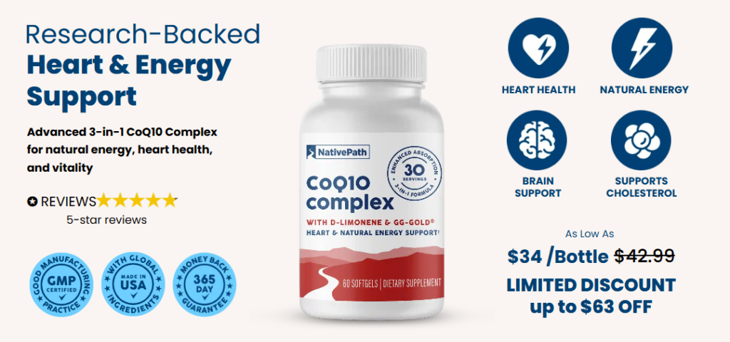 NativePath CoQ10 Complex Buying