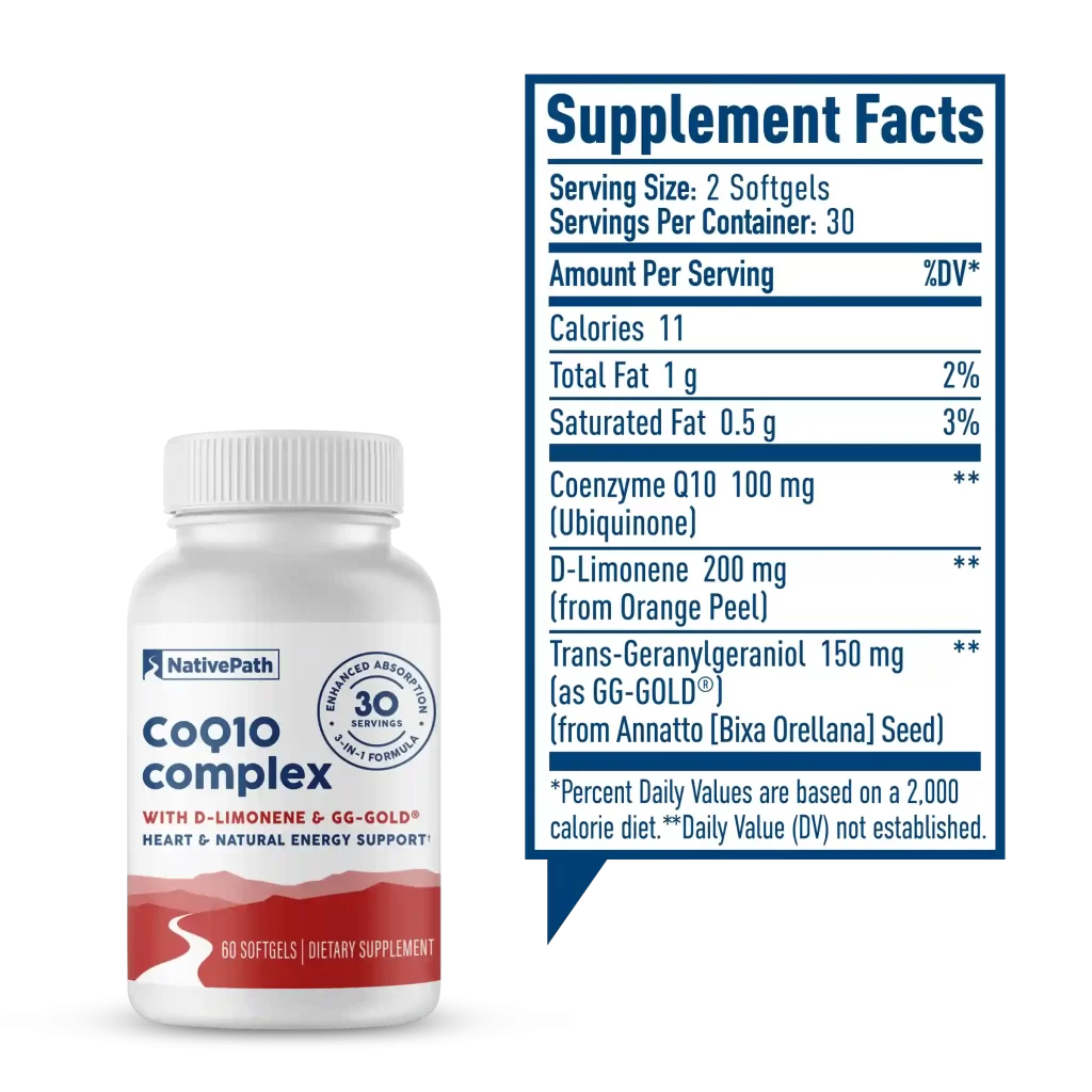 NativePath CoQ10 Complex Supplement
