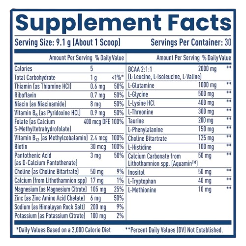 NativePath Native Hydrate supplement facts
