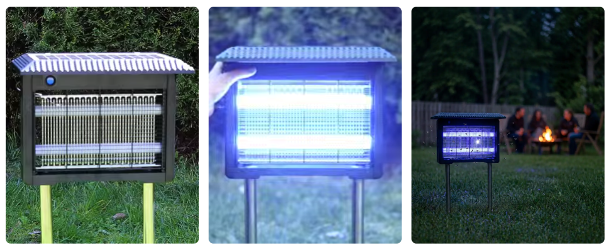 NovaVolt Solar Bug Zapper Use